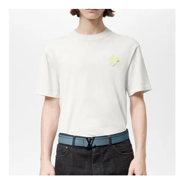 루이비통 남성 블루 벨트 - Louis vuitton Mens Blue Belts - lv… - 1