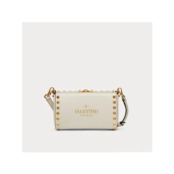 발렌티노 여성 화이트 폰백 - Valentino Womens White Phone Bag … - 1