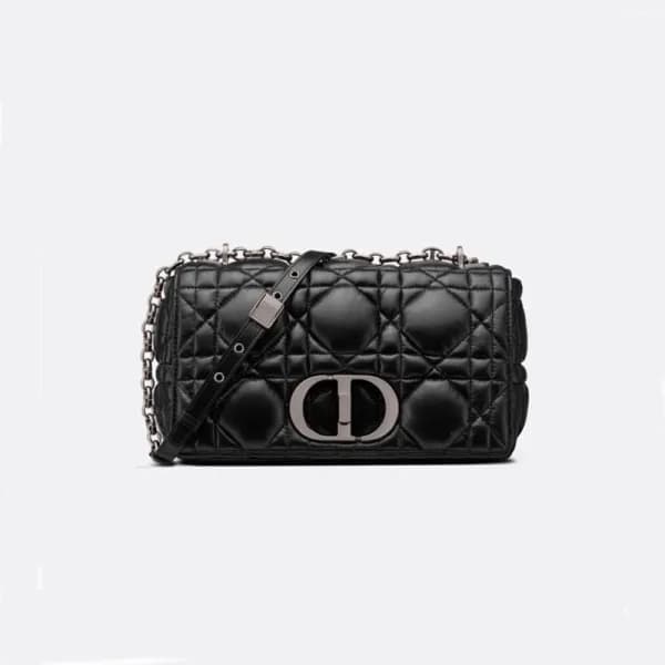디올 여성 블랙 카로백 - Dior Womens Black Caro Bag - di206x - 1