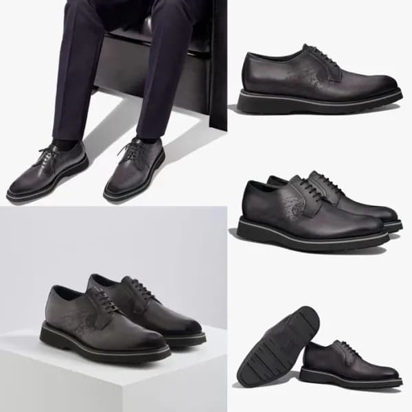 벨루티 남성 그레이 옥스퍼드 - Berluti Mens Gray Oxford - ber19… - 1