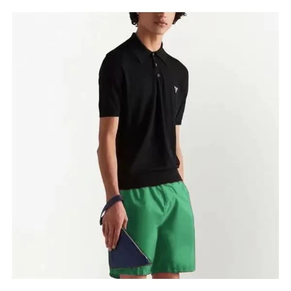 프라다 남성 모던 그린 반바지 - Prada Mens Green Half-pants - p… - 1