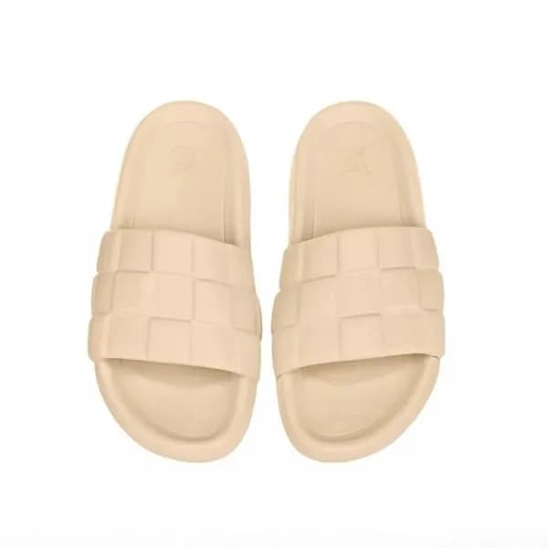 루이비통 남/녀 베이지 슬리퍼 - Louis vuitton Unisex Beige Slip… - 1