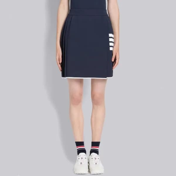톰브라운 여성 네이비 스커트 - Thom Browne Womens Navy Skirts -… - 1