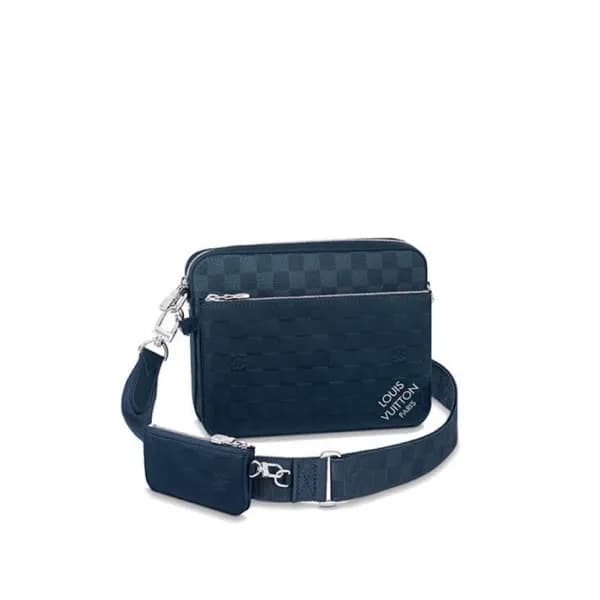 루이비통 남성 네이비 크로스백 - Louis vuitton Mens Navy Cross B… - 1