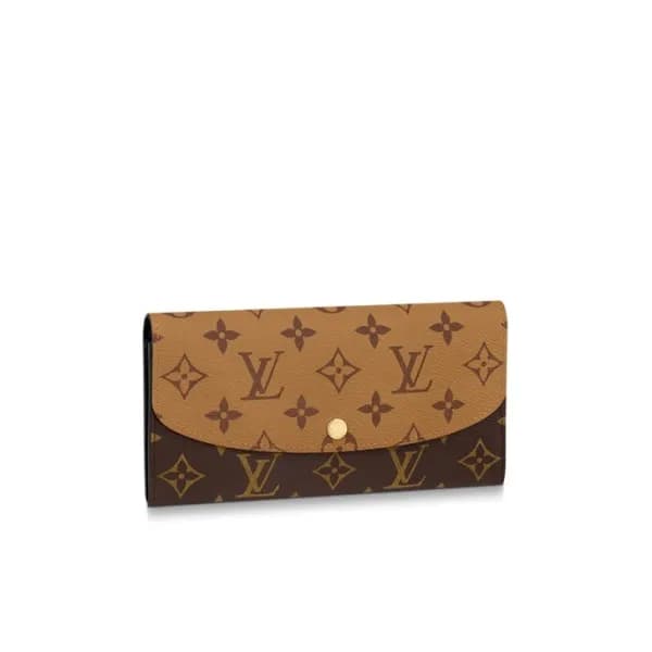 루이비통 남/녀 카멜 장지갑 - Louis vuitton Unisex Camel Long … - 1