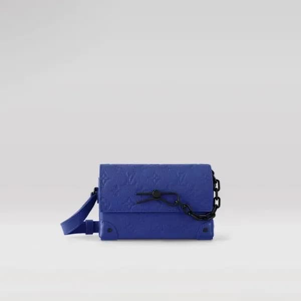 루이비통 남/녀 블루 카메라백 - Louis vuitton Unisex Blue Came… - 1