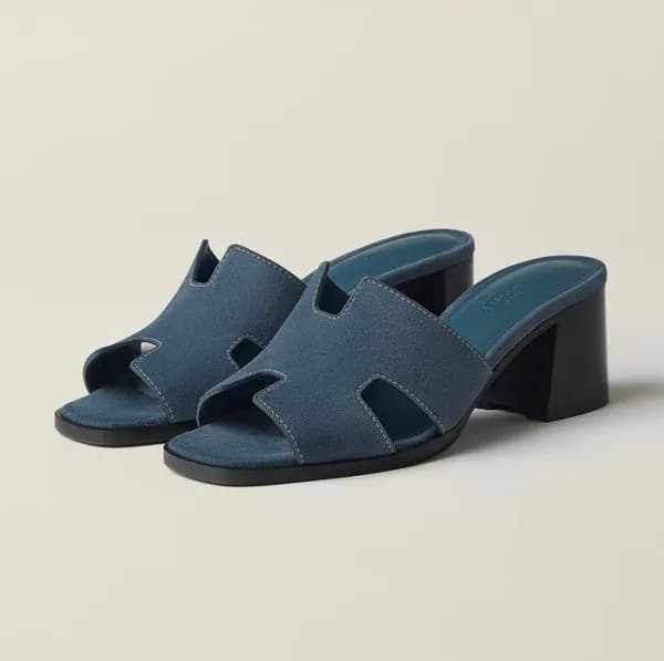 에르메스 여성 블루 샌들 - Hermes Womens Blue Sandals - he235… - 1