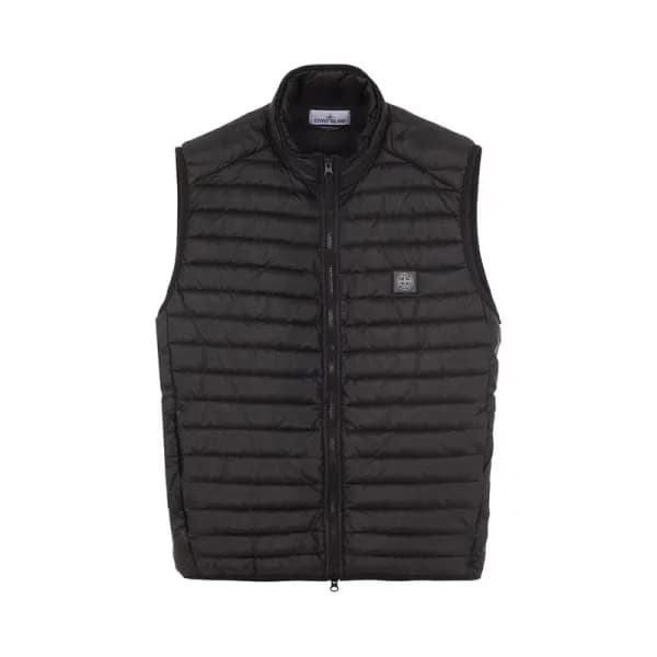 스톤아일랜드 남성 블랙 다운 베스트 - Stone Island Mens Black Down… - 1
