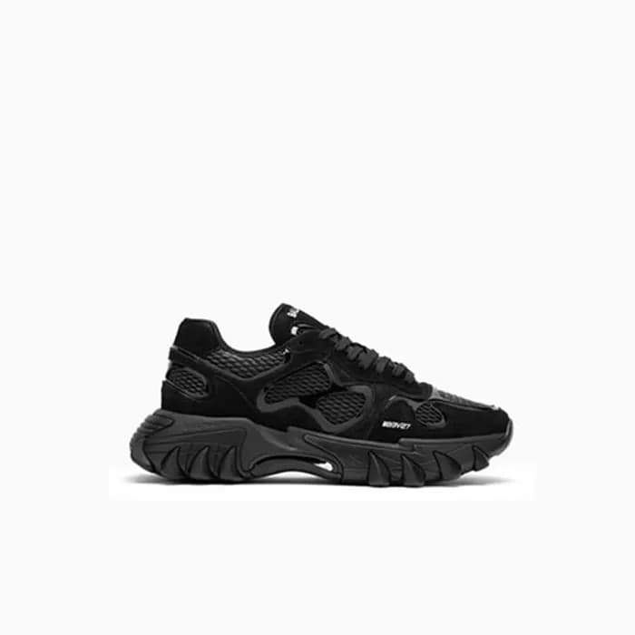 발망 남성 이스트 로우탑 스니커즈【매장-150만원대】 - Balmain Mens Black… - 1