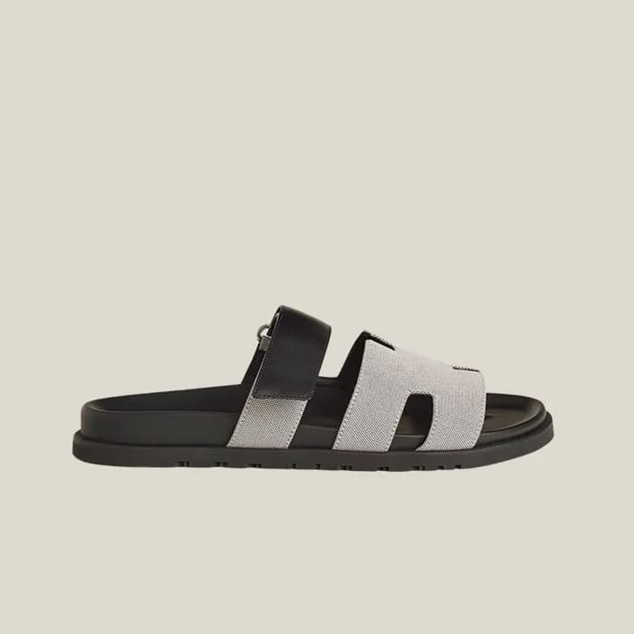 에르메스 여성 시프레 울스킨 샌들 【매장-200만원대】 - Hermes Womens Bla… - 1