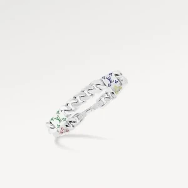 루이비통 남/녀 골드 팔찌 - Louis vuitton Unisex Gold Bangle … - 1