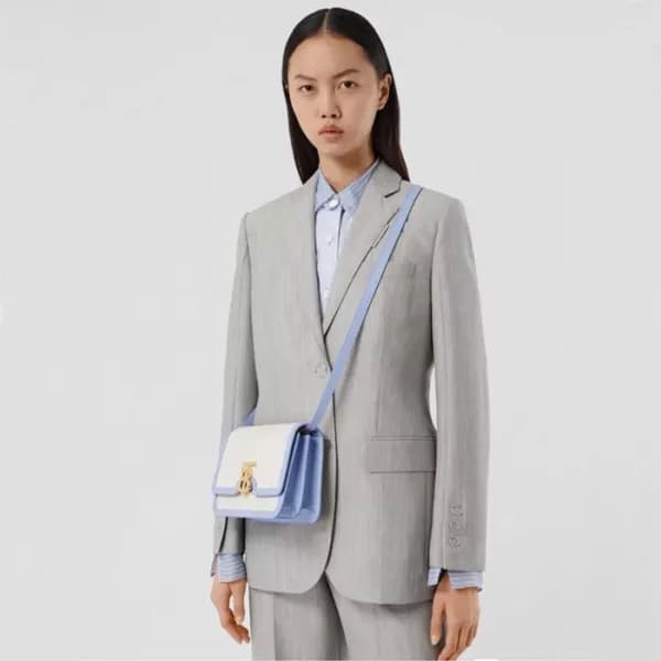 버버리 여성 블루 크로스백 - Burberry Womens Blue Cross Bag - … - 1