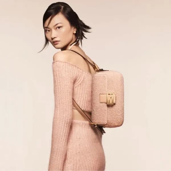펜디 여성 핑크 바게트 백 - Fendi Womens Baguette Bag - feb25… - 1
