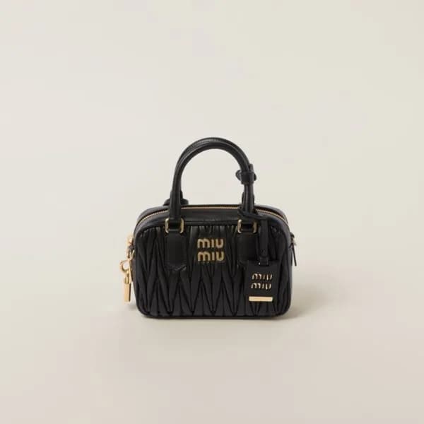 미우미우 여성 아르카디 마테라쎄 백 - Miumiu Womens Arcadie Matela… - 1