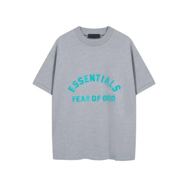 피어오브갓 남성 그레이 반팔 티셔츠 - Fear of god Mens Gray Tshirt… - 1