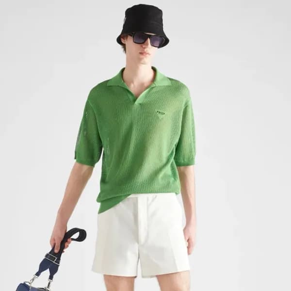 프라다 남성 폴로 반팔 티셔츠 - Prada Mens Polo Tshirts - prc14… - 1