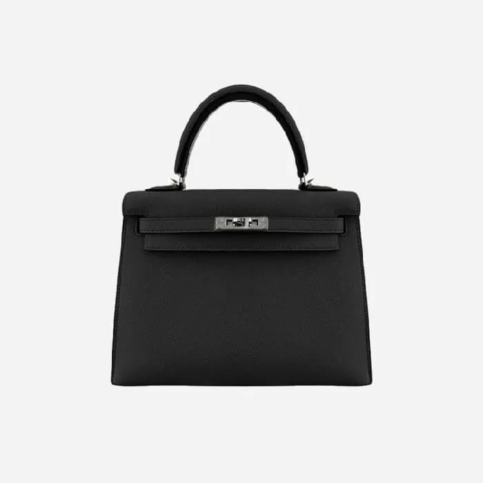 에르메스 여성 켈리백 25 Noir - Hermes Womens Kelly Bag - he… - 1