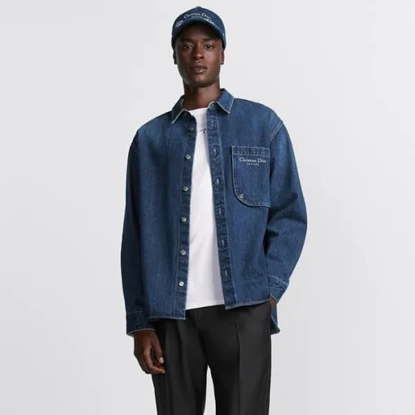 디올 남성 데님 셔츠 - Dior Mens Denim Shirts - dic2961x - 1