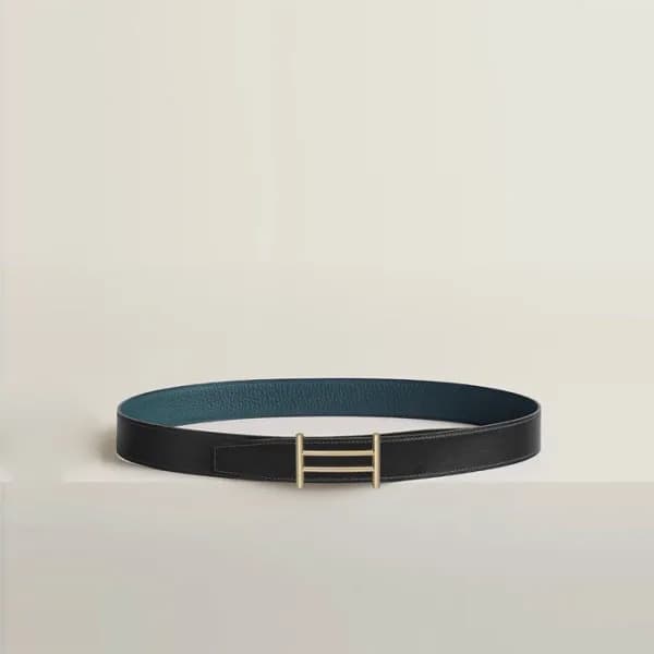 에르메스 남성 리버서블 라이더 벨트 - Hermes Mens Rider Reversible… - 1