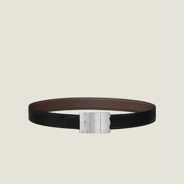 에르메스 남성 리버서블 벨트 - Hermes Mens Cuir De Ceinture Rev… - 1
