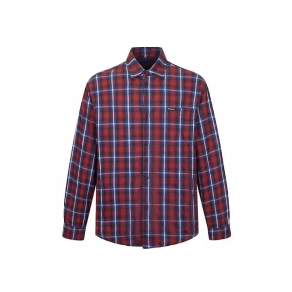 발렌시아가 남성 체크 셔츠 - Balenciaga Mens Flanner Shirts - … - 1