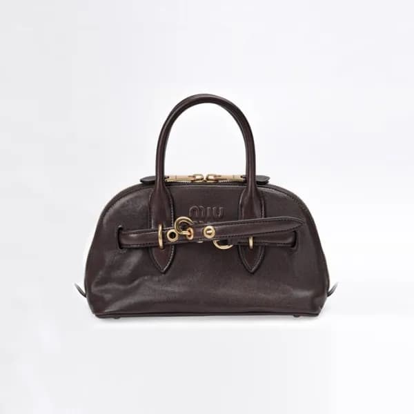미우미우 여성 어벤쳐 나파 토트백 - Miumiu Womens Aventure Nappa … - 1