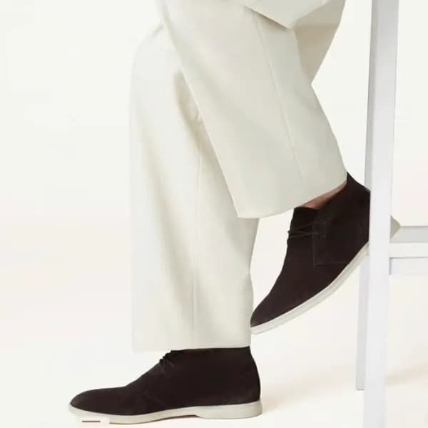 로로피아나 남성 앵클 스니커즈 - Loro Piana Mens Ankle Sneaker -… - 1