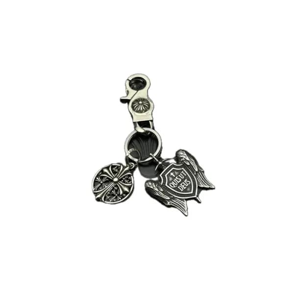 크롬하츠 남/녀 이니셜 키링 - Chrome heart Unisex Key Ring - a… - 1