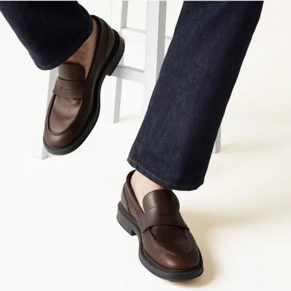 브루넬로쿠치넬리 남성 히든 밴딩 로퍼 - Brunello Cucinelli Mens Hid… - 1