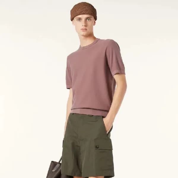 로로피아나 남성 라운드 반팔티 - Loro Piana Mens Round Tshirt - … - 1