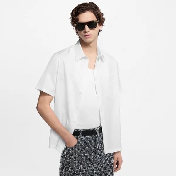 루이비통 남성 반팔 셔츠 - Louis vuitton Mens Polo Shirts - l… - 1