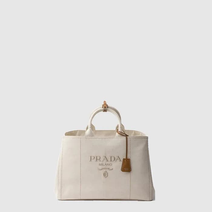 프라다 여성 캔버스 토트백 2VG131 - Prada Womens Canvas Tote B… - 1
