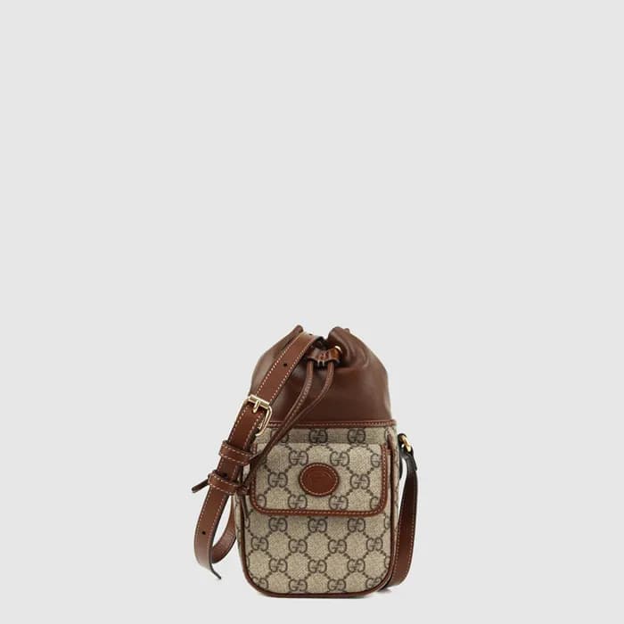 구찌 여성 인터로킹 GG 미니 버킷백 - Gucci Womens Interlocking G… - 1
