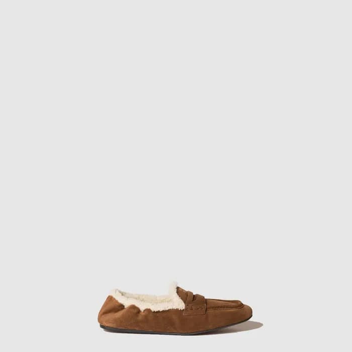 미우미우 여성 루슈 스웨이드 로퍼 - Miu Miu Womens Ruche Suede Lo… - 1