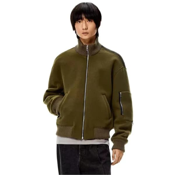 로에베 남성 집업 자켓 - Loewe Mens Zip-up Jacket - loc8871x - 1