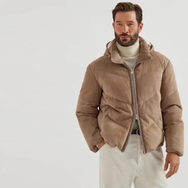 브루넬로쿠치넬리 남성 다운 패딩 - Brunello Cucinelli Mens Down P… - 1