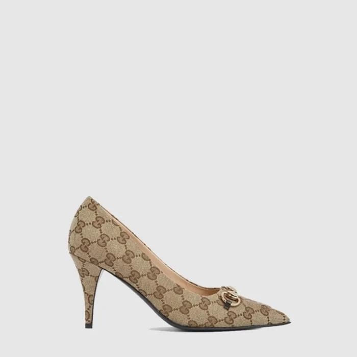 구찌 여성 홀스빗 펌프스 - Gucci Womens Horsebit Pumps - gus8… - 1