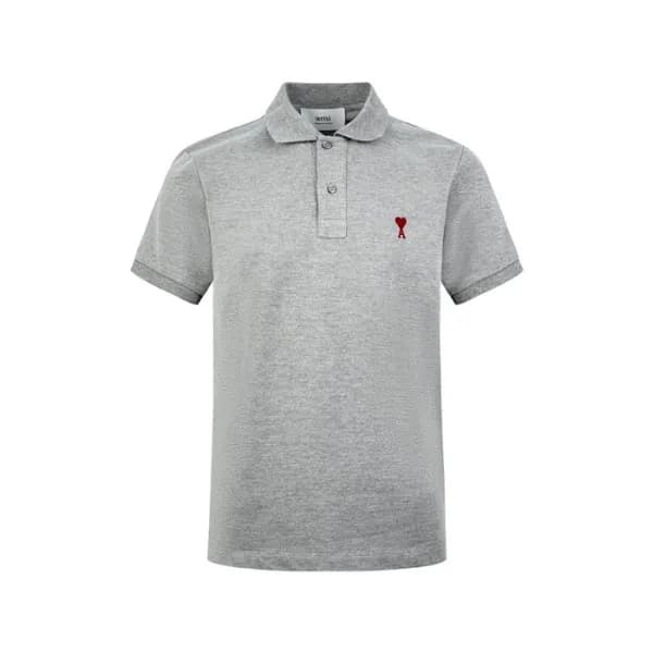 아미 남성 폴로 반팔티 - Ami Mens Polo Tshirt - amc12897x - 1