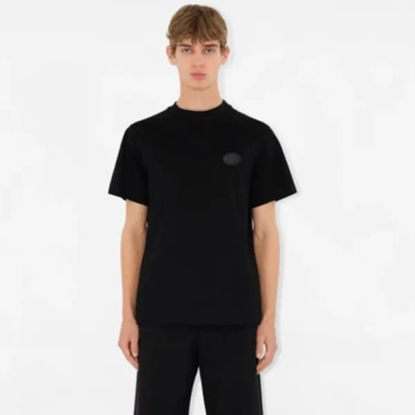 버버리 남성 라운드 반팔 티셔츠 - Burberry Mens Round Tshirt - b… - 1