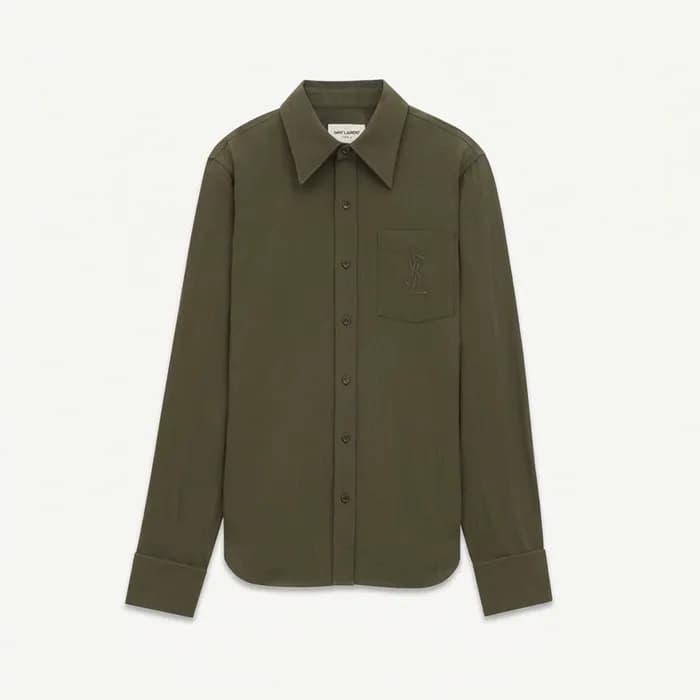 입생로랑 여성 클래식 셔츠 - Saint Laurent Womens Classic Shir… - 1