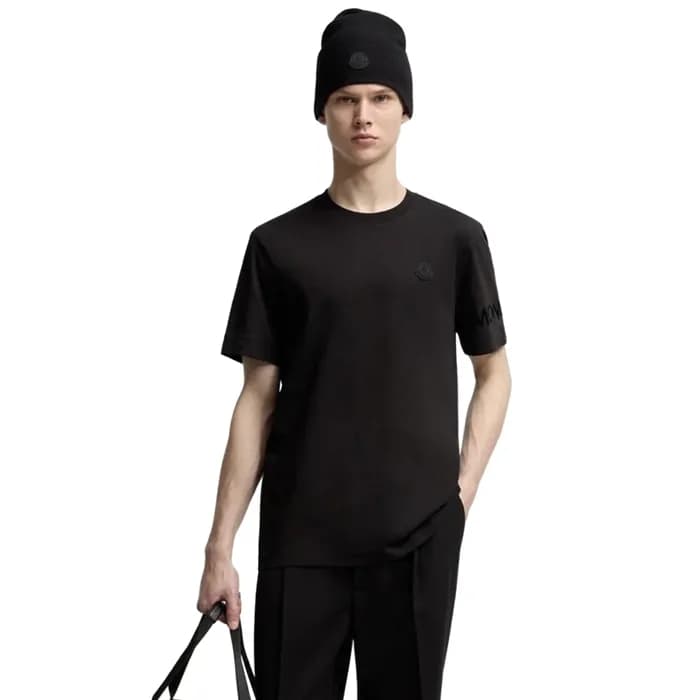몽클레어 남성 라운드 반팔 티셔츠 - Moncler Mens Round Tshirt - m… - 1