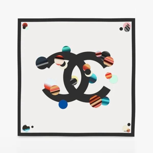 샤넬 여성 스퀘어 스카프 - Chanel Womens Square Scarf - acc72… - 1