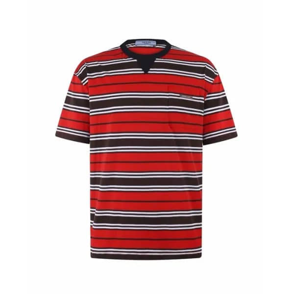 프라다 남성 라운드 반팔티 - Prada Mens Round Tshirt - prc1524… - 1
