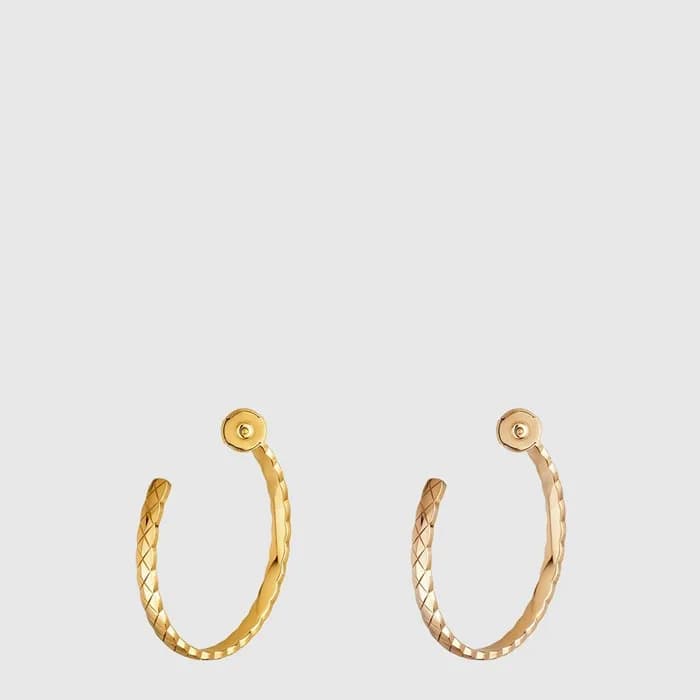 샤넬 여성 코코 크러쉬 후프 이어링 라지 - Chanel Womens Coco Crush … - 1