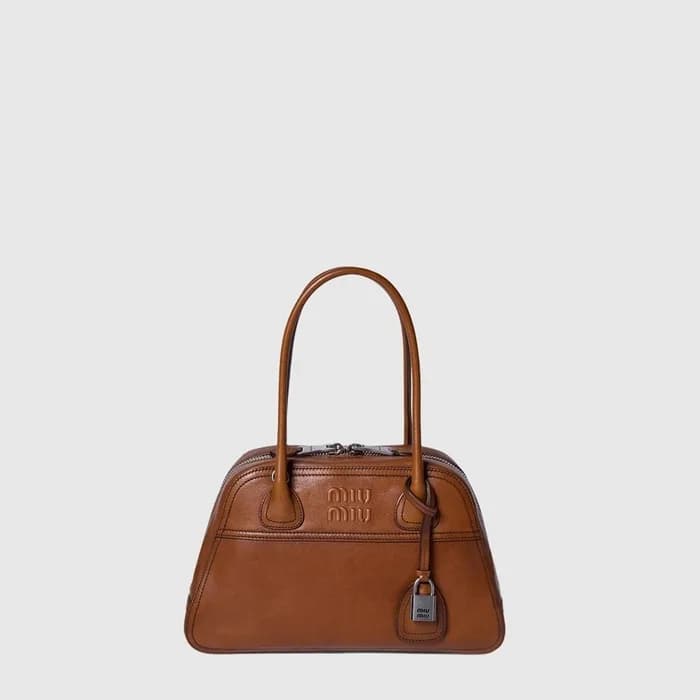 미우미우 여성 비방 가죽 백 - Miumiu Womens Vivant Leather Bag - mib16423x - 1