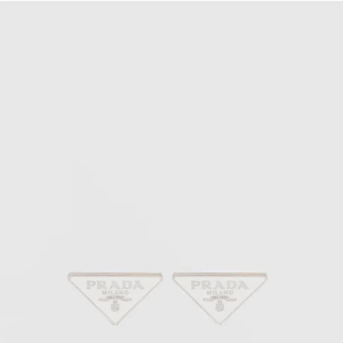 프라다 여성 스말토 보석 이어링 - Prada Womens Smalto Gemstone Earring - acc10264x - 1