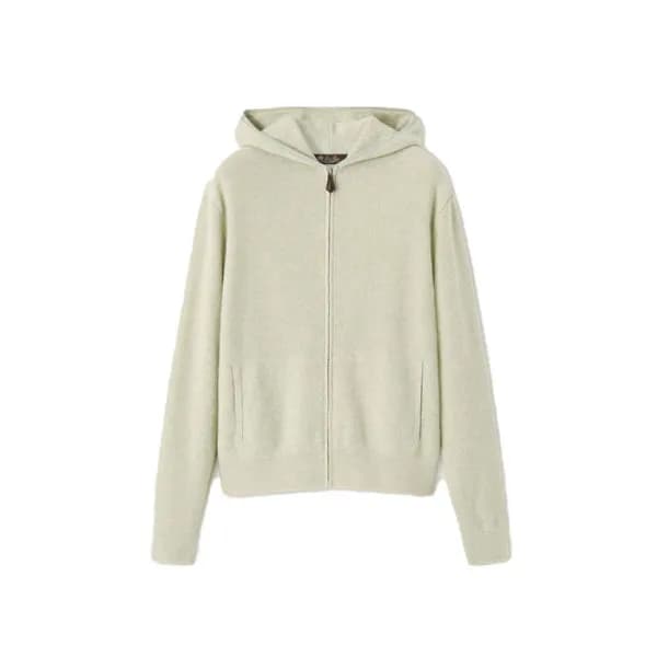 로로피아나 여성 집업 후드티 - Loro Piana Womens Zip Up Hooded - lpc17642x - 1