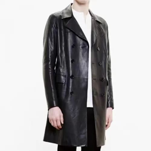 입생로랑 16/17 남성용 램스킨 가죽자켓 YSL006, TOM - 1