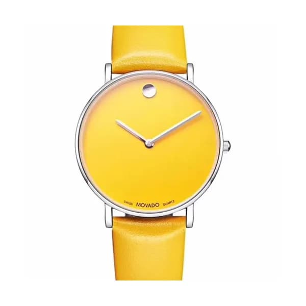 MOVADO LADIES QUARTZ - 모바도 레이디스 쿼츠 , 4색(블랙,옐로우,레드,…