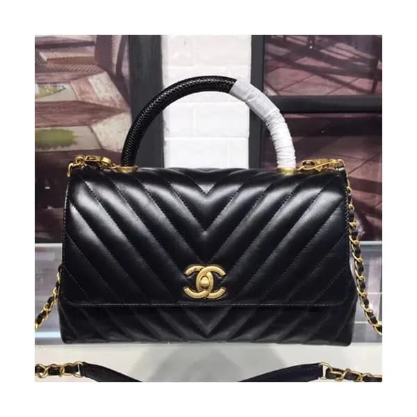[커스텀급]Chanel 2018 Coco Chain Handle Shoulder Bag,2… - 1
